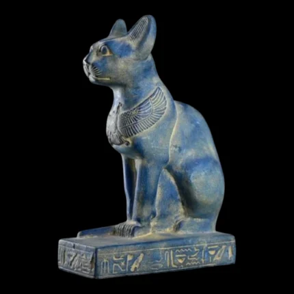 Bastet Statue: Egyptian Cat Goddess Replica, Home Decor Gift (Copy)