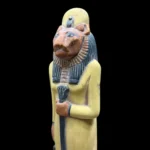 Handcrafted Sekhmet Statue, Egyptian Goddess Sculpture, Limestone Replica - Image 2