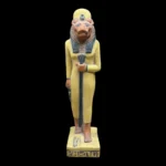 Handcrafted Sekhmet Statue, Egyptian Goddess Sculpture, Limestone Replica