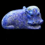 Handmade Lapis Lazuli Taweret Amulet, Egyptian Goddess