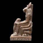 Handmade Stone Sekhmet Statue, Egyptian Goddess of War - Image 3
