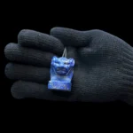 Lapis Lazuli Sekhmet Amulet – Handmade Egyptian Goddess Pendant