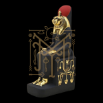 Sekhmet Bust Sculpture, Ancient Egyptian Lion Goddess Statue
