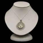 Silver Goddess Hathor Amulet Necklace – Egyptian Pendant