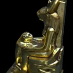 Solid Stone Sekhmet Bust, Ancient Egyptian Lion Goddess Sculpture - Image 9