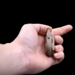 Stone Sobek Amulet – Ancient Egyptian Crocodile God Pendant - Image 3